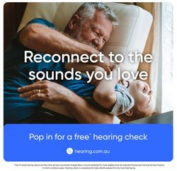 Image for FREE* Hearing Health Checks