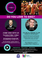 Image for Calling all singers to join Choir of Opportunity