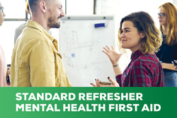 Image for Refresher - Standard Mental Health First Aid - Online