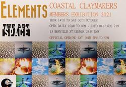 Image for "Elements" Coastal Claymakers Members Exhibition 2021