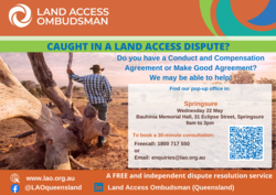 Image for Land Access Ombudsman Pop-Up Office