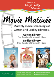 Image for Movie Matinee at Gatton Library