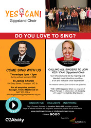 Image for  Join YES I CAN! Gippsland Choir