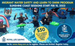 Image for Learn to Swim & Survive - Adult Migrant Water Safety Program - NAMBOUR