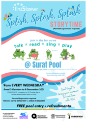 Image for Splish, Splosh, Splash! Storytime at the Pool
