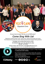 Image for YES I CAN! Gippsland Choir