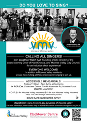 Image for Calling All Singers to join Voices of Moonee Valley