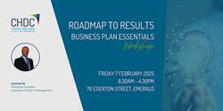 Image for Roadmap to Results: Business Plan Essentials