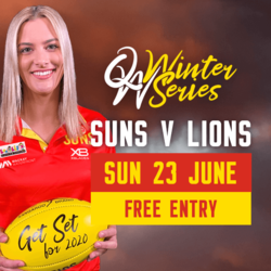 Image for Queensland Women's Winter Series - Gold Coast SUNS Vs Brisbane Lions