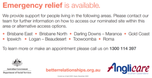 Logo image for Anglicare Emergency Relief promo