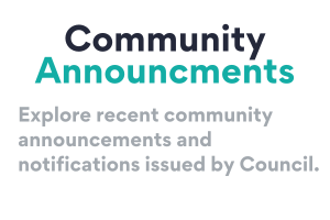 Logo image for Community Announcements EGSC