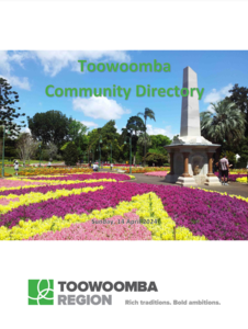 Logo image for Toowoomba Regional Council PDF Directory
