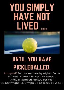 Pickleball Gympie (Tennis Gympie)