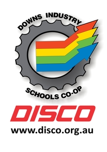 Downs Industry Schools Co-op (DISCO) Logo