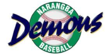 Narangba Demons Baseball Club Logo