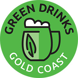 Green Drinks - Gold Coast Logo