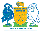 ACT Monaro District Golf Association Logo