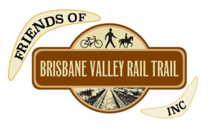 Friends of Brisbane Valley Rail Trail (BVRT) Inc  Logo