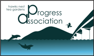 Hawks Nest Tea Gardens Progress Association Logo