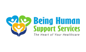 Being Human Support Services Logo