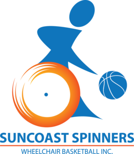 Suncoast Spinners Wheelchair Basketball Inc. - Sippy Downs Logo