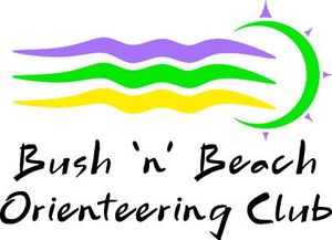 Bush 'n' Beach Orienteering Club Inc. Logo