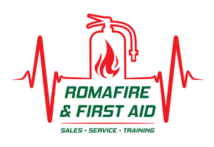 Romafire & First Aid Logo
