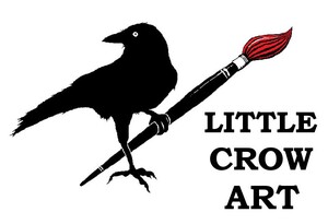Little Crow Art Logo