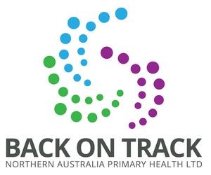 Back on track  Logo