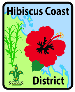 Hibiscus Coast District Scouts Logo