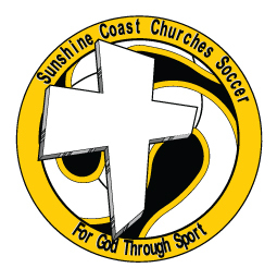 Sunshine Coast Churches Soccer Association Logo