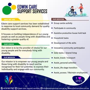 Edwin care support services Logo